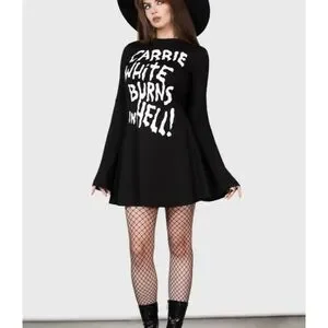 Killstar | Dresses | Killstar X Carrie Carrie Skater Dress | Poshmark